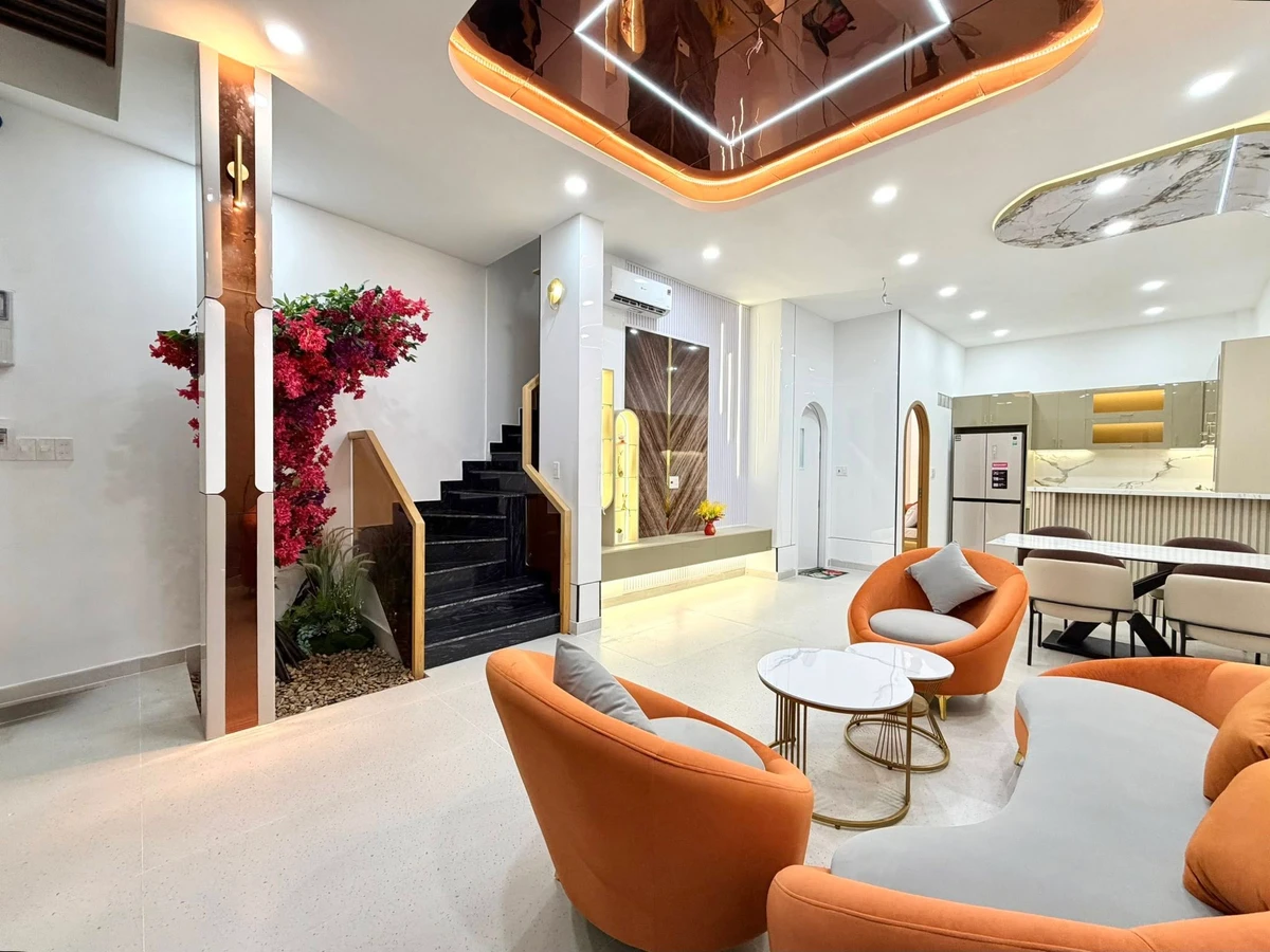 Bán nhà 3 tầng Bình Thạnh 64m² 7 tỷ Nơ Trang Long - Ảnh thu nhỏ 3