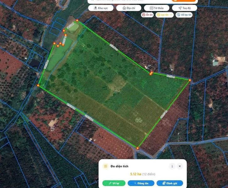 Bán đất rẫy cà phê 50.000m² Eatŏh Krông Năng Đắk Lắk