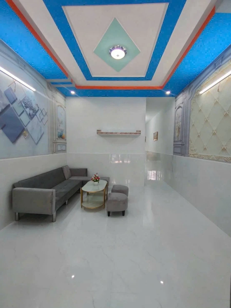 Bán nhà 1 trệt 1 lầu 4x17m, 4PN, gần QL50, Tân Kim, Cần Giuộc - Ảnh thu nhỏ 3