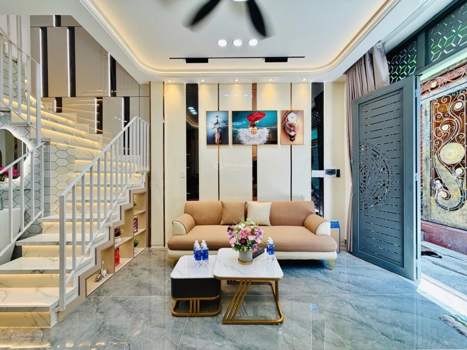 Gần chợ Thạch Đà Phạm Văn Chiêu, Gò Vấp. 3 Phòng ngủ. 4x10m. trệt lầu. chỉ 5T250.Tặng FULL nội thất - Ảnh thu nhỏ 2