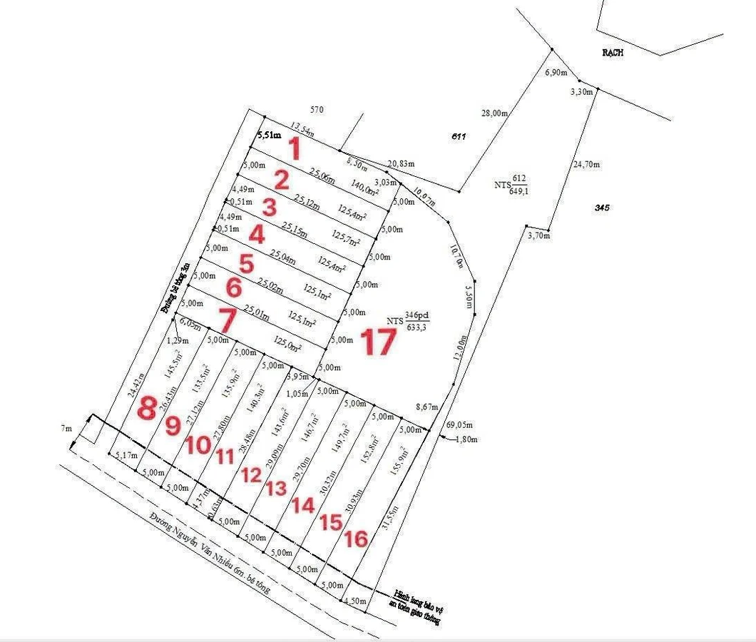 Bán đất thổ cư 125m2 sổ sẵn Tân Trụ 399 triệu - Ảnh thu nhỏ 5