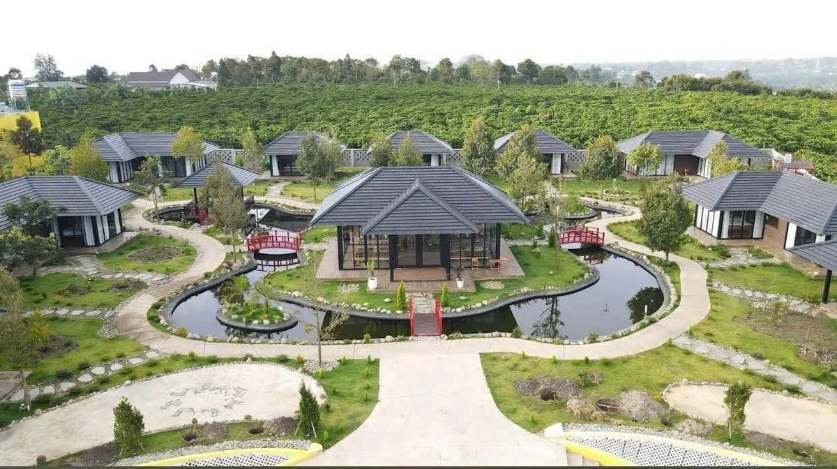 Bán homestay 4000m² (1900m² thổ cư), 15 căn, đường Đoàn Thị Điểm, Phường 1, Bảo Lộc - Ảnh 1