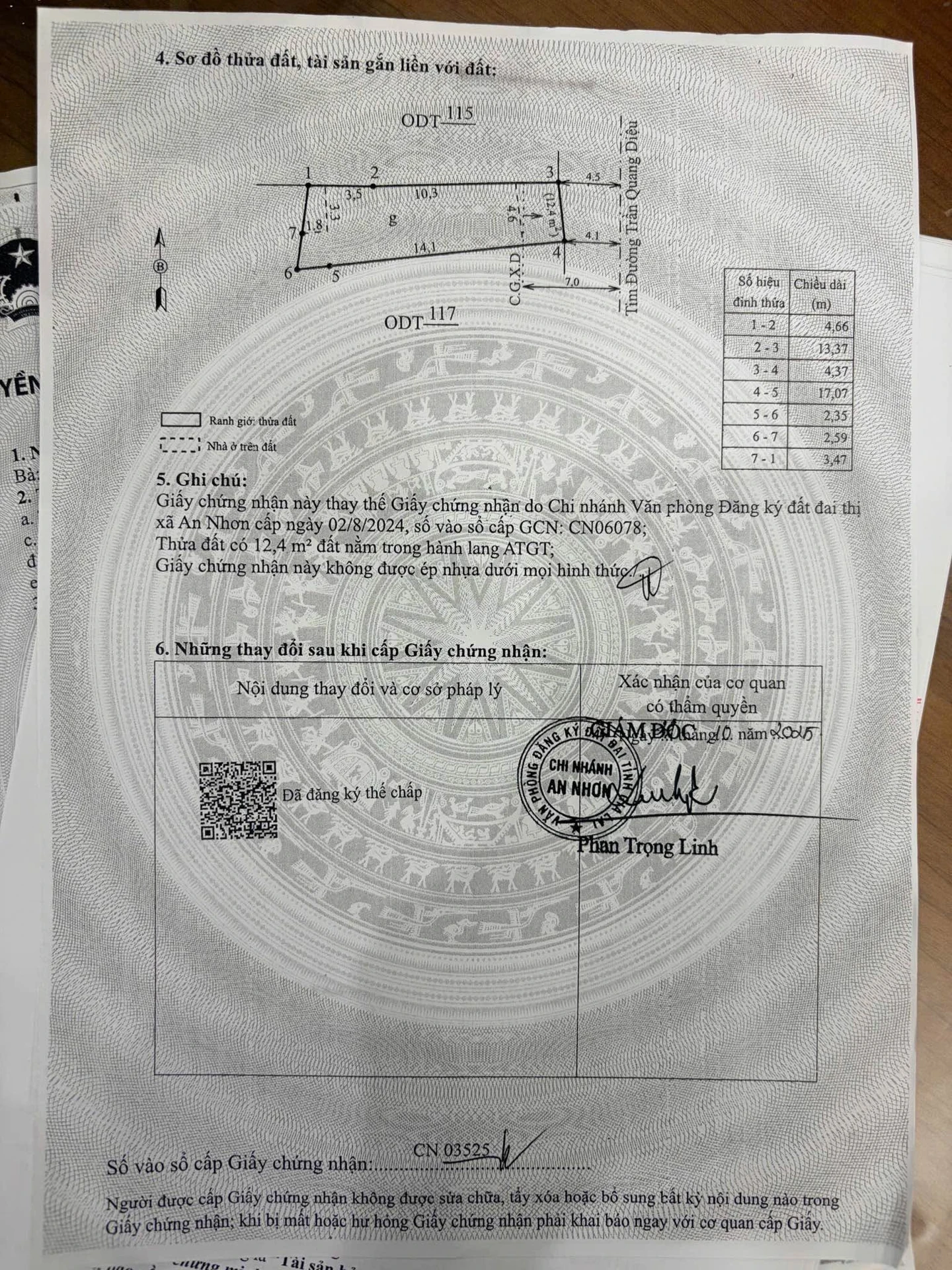 Bán nhà mặt tiền Trần Quang Diệu 95m2, giá 1 tỷ 4 - Ảnh 1