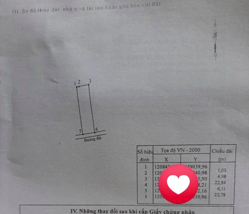 Đất thổ cư Hàm Mỹ 138 m², 580 triệu - Ảnh thu nhỏ 2