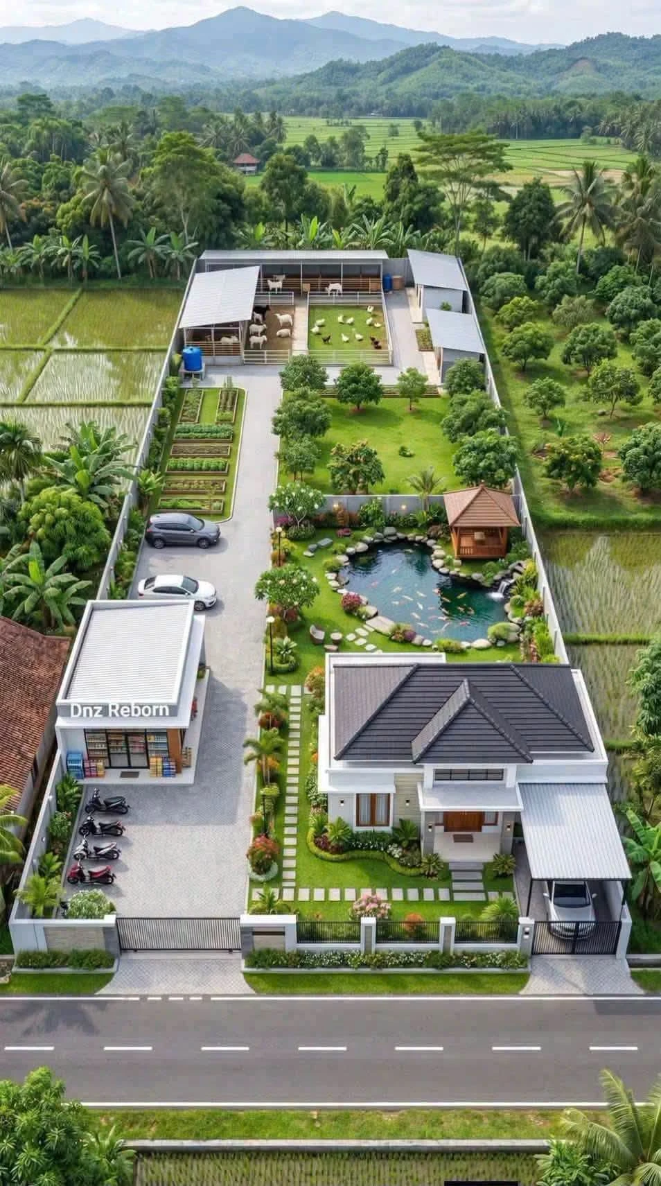Bán 2.000m2 đất mặt tiền đường xe tải, có 412m2 thổ cư tại Long Hòa, Cần Đước - Ảnh 1