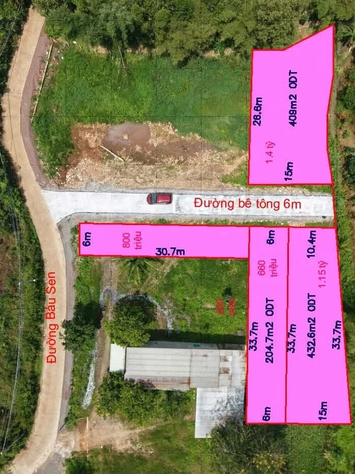 Bán đất nền mặt tiền đường bê tông full thổ cư 150-260m2 đối diện hồ Núi Le, Xuân Lộc, Đồng Nai - Ảnh 1