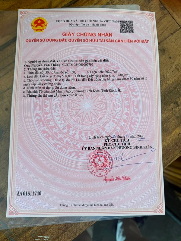 Bán 9,2 ha đất rừng sản xuất có cao su, sầu riêng tại Bù Đăng, Bình Phước 163mv