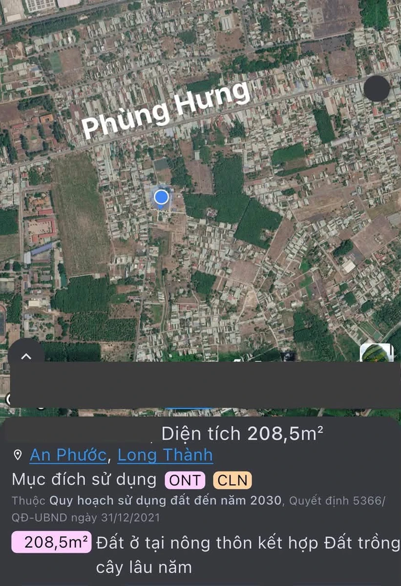 Bán lô đất An Phước 208m2 thổ cư, mặt tiền 27m - 3 tỷ - Ảnh thu nhỏ 4