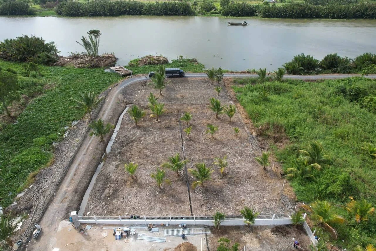 Bán đất mặt tiền sông Vàm Cỏ Đông 750m2 xã Thạnh Hòa, Bến Lức, Long An - Ảnh thu nhỏ 4