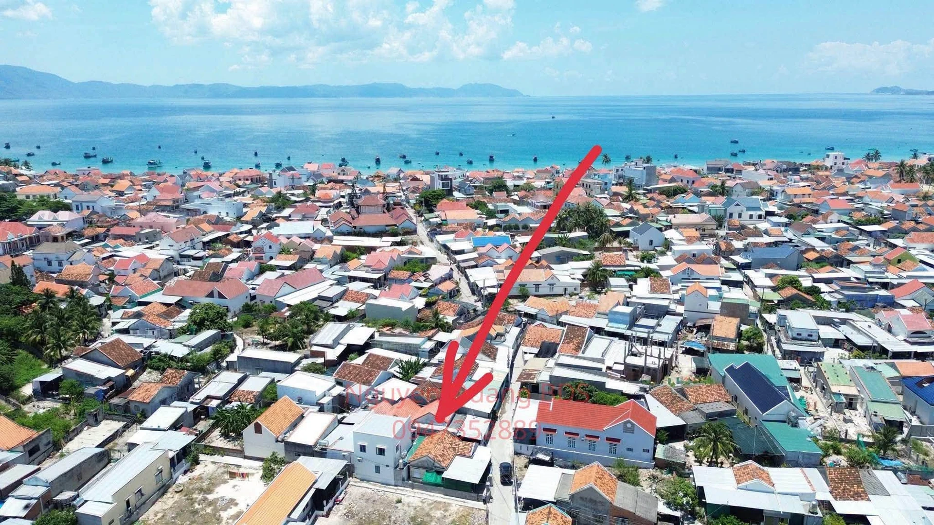 Bán nhà mái ngói 161m2 cách biển Dốc Lết 300m giá 2,3 tỷ, Khánh Hòa - Ảnh 1
