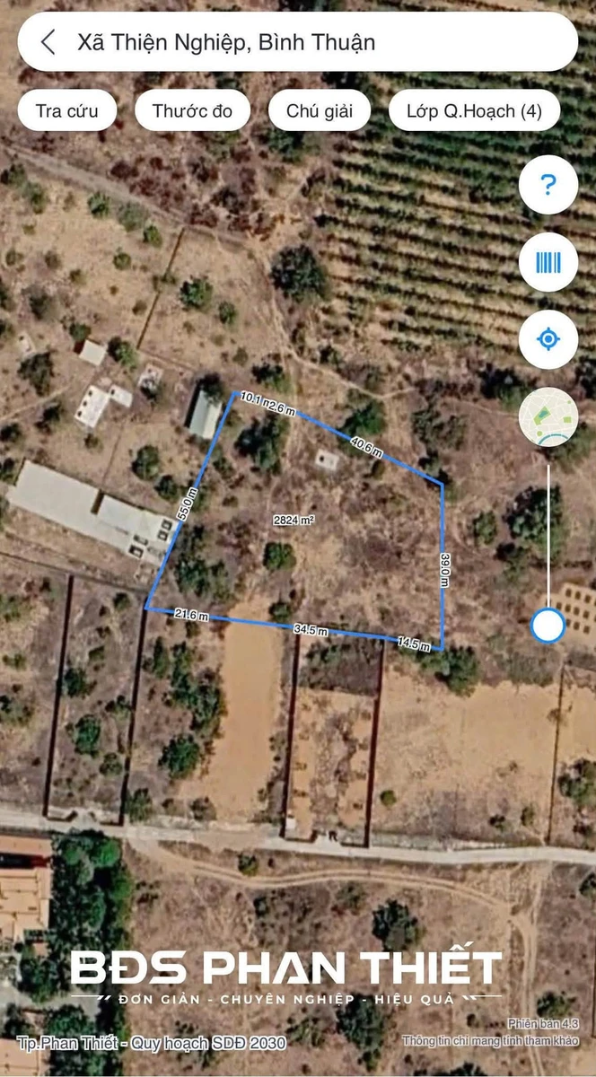 Bán đất Thiện Nghiệp Phan Thiết 2000m2 - Ảnh thu nhỏ 2