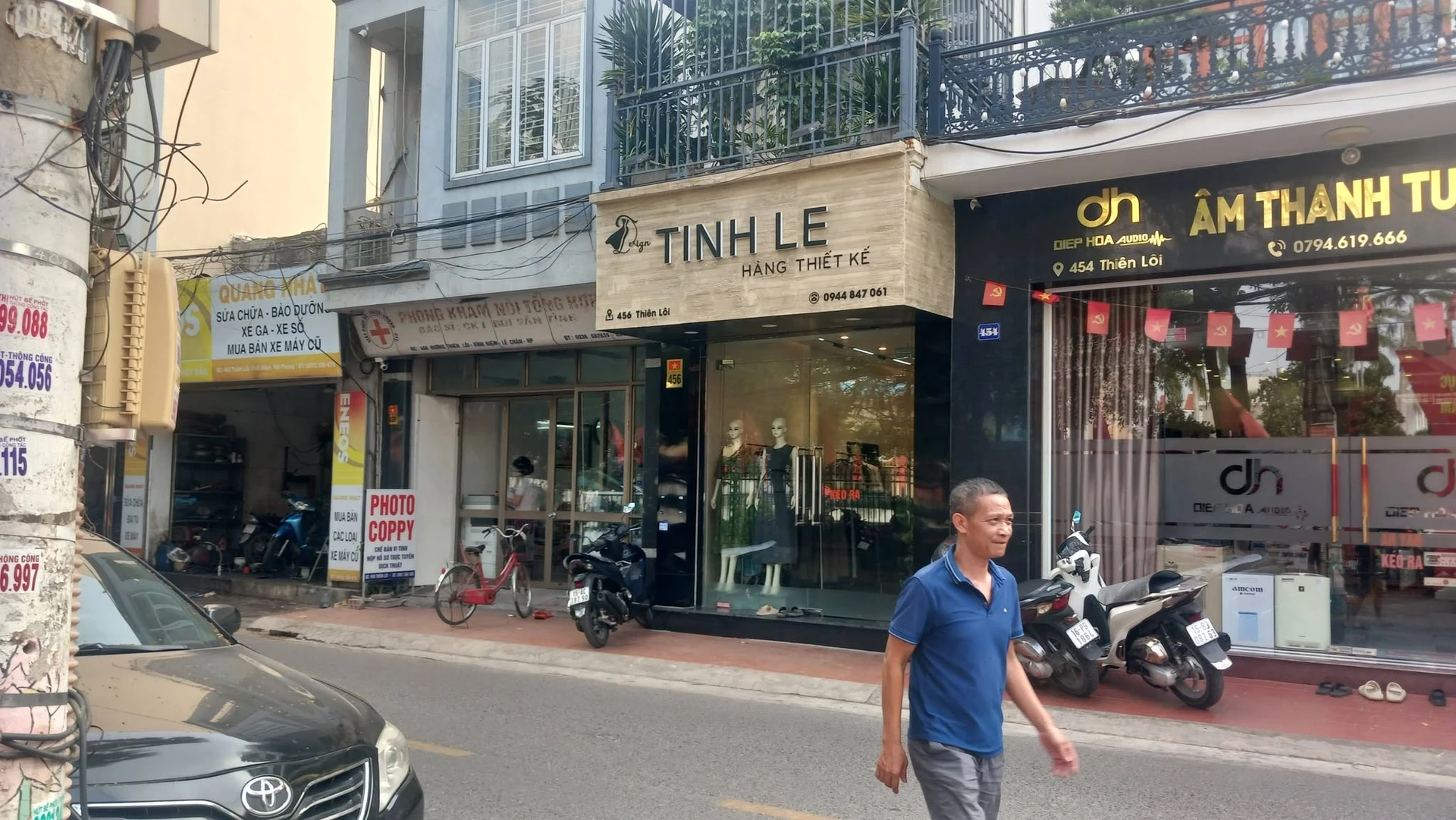 Bán shophouse mặt tiền Thiên Lôi 90m2, 9 tỷ - Ảnh 1