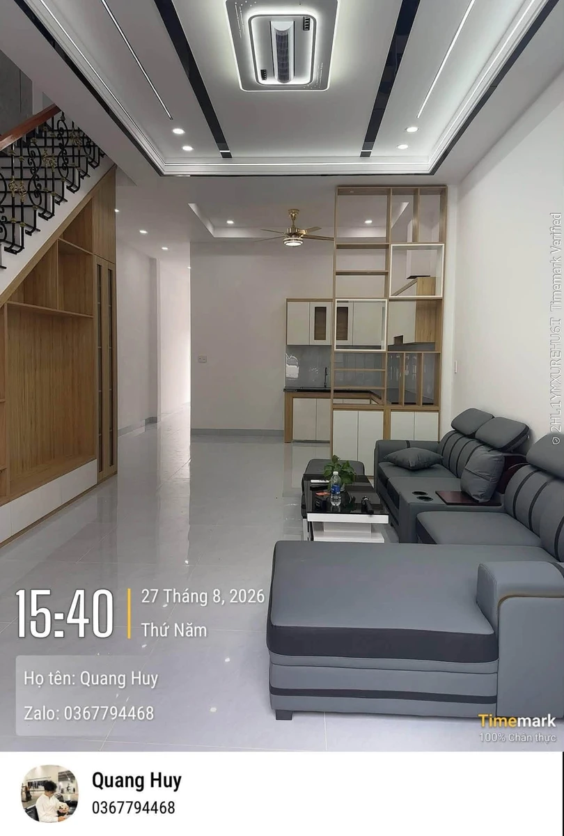 Bán nhà trệt lầu 91m² Bến Cát, Bình Dương 2,5 tỷ - Ảnh thu nhỏ 4