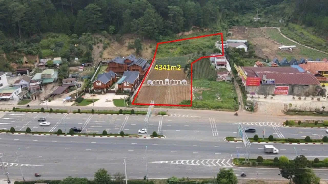 Bán đất mặt tiền cao tốc 4.341m² Định An Đà Lạt - Ảnh 1