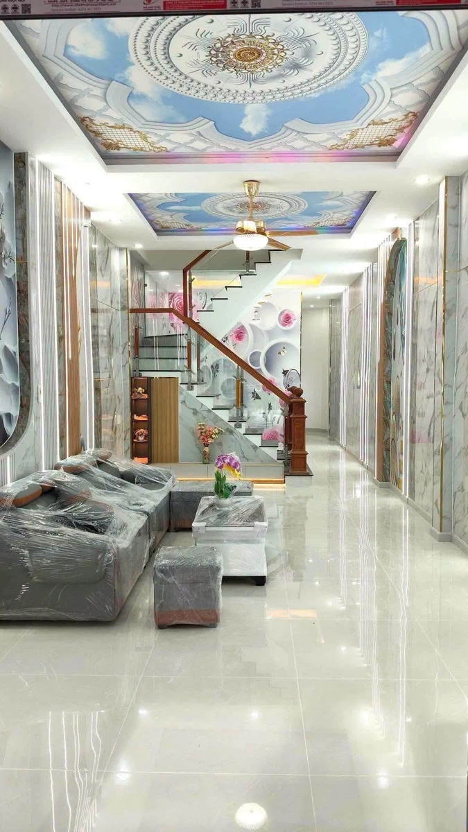 Bán nhà 1 trệt 1 lầu 87m2, 3PN, Bình Chuẩn, Thuận An, Bình Dương, giá 3,15 tỷ - Ảnh thu nhỏ 3