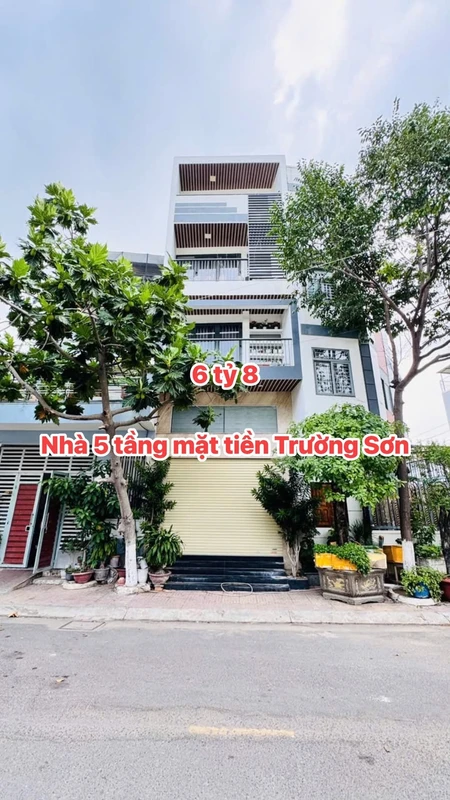 Bán nhà 5 tầng mặt đường Trường Sơn, Nha Trang, 91.3m2