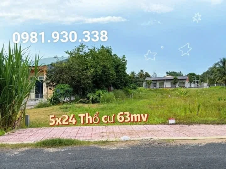 Bán đất 120m² Xã Dương Minh Châu Tây Ninh 359 triệu