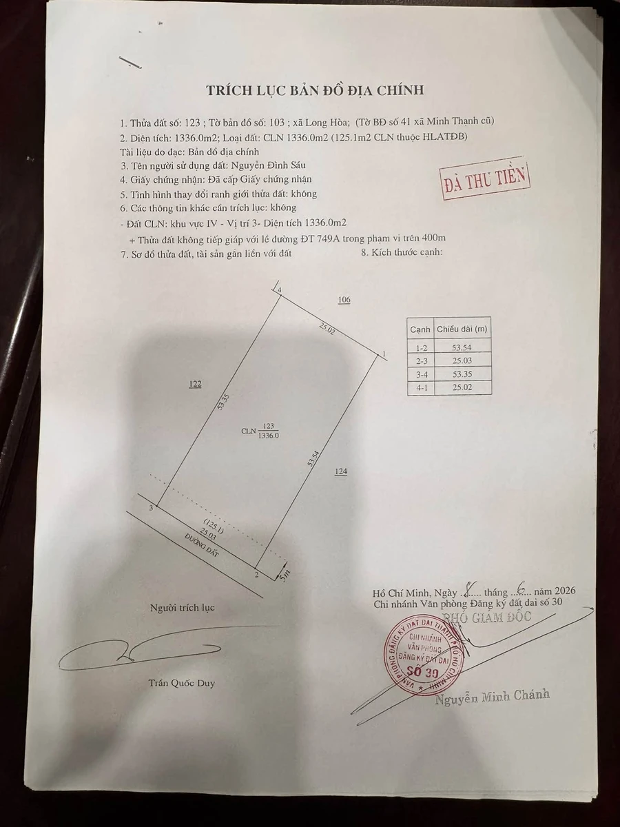 Bán đất Long Hoà, 400 m2, 37 triệu/m ngang - Ảnh thu nhỏ 2