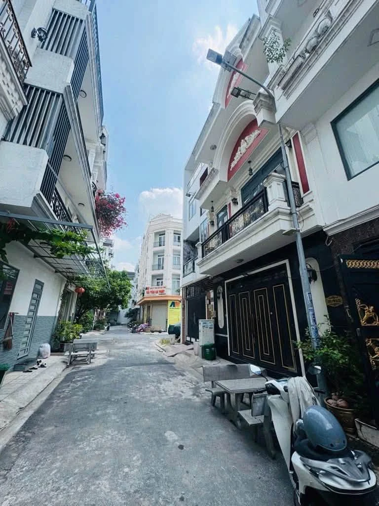 Bán nhà hẻm xe hơi 4 tầng 5x15m Gò Mây - 5 tỷ - Ảnh 1