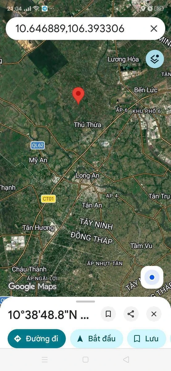 Bán 4007m2 đất vườn mặt tiền đường ôtô Tây Ninh 3 tỷ 2 - Ảnh 1