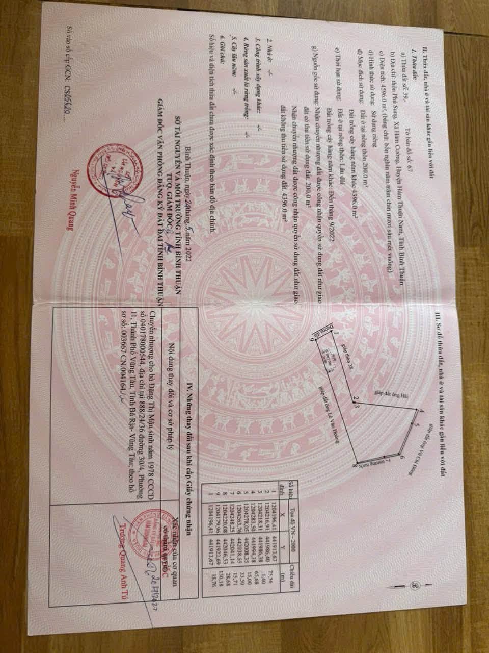 Bán lô đất cây trồng 8 sào 8 Hàm Cường, Bình Thuận 4,2 tỷ - Ảnh thu nhỏ 3