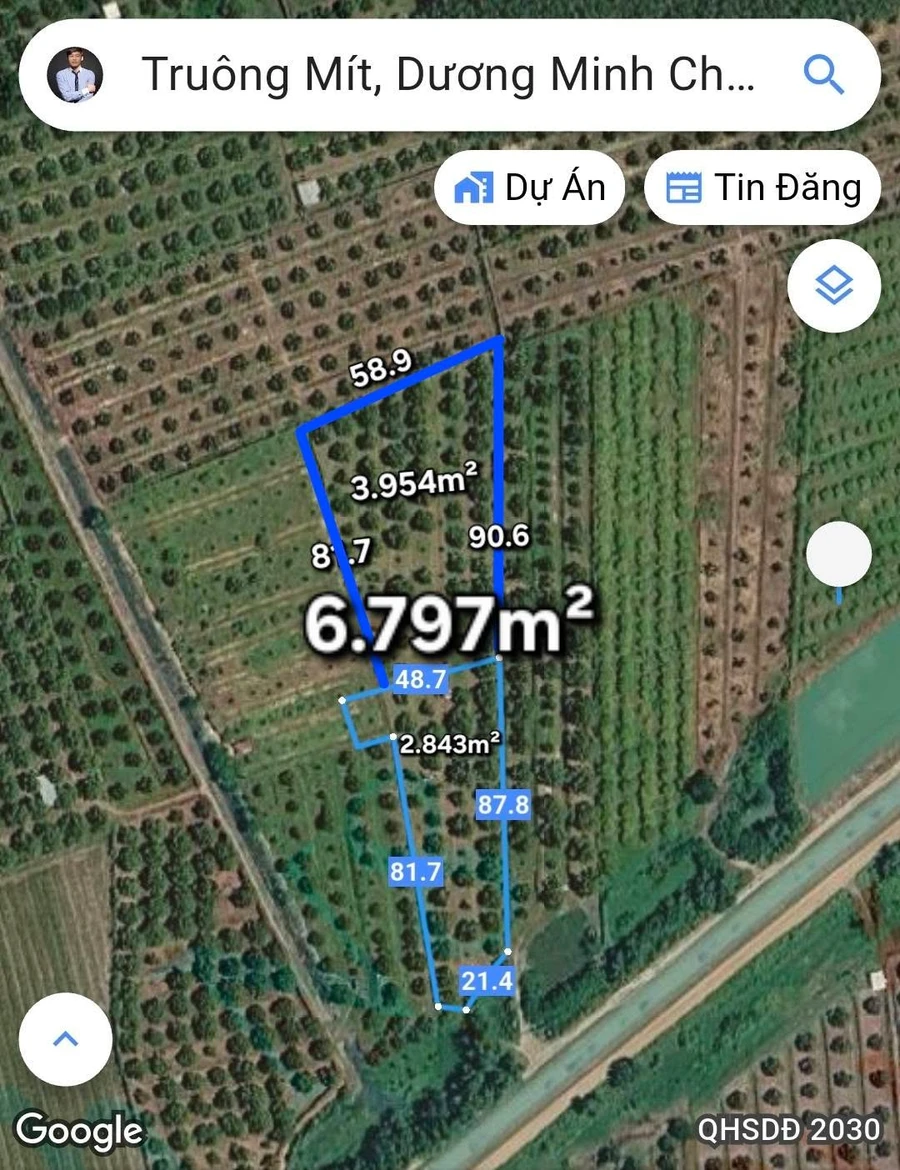Bán 6.797m² đất sầu riêng Xã Truông Mít, Tây Ninh - Ảnh thu nhỏ 2