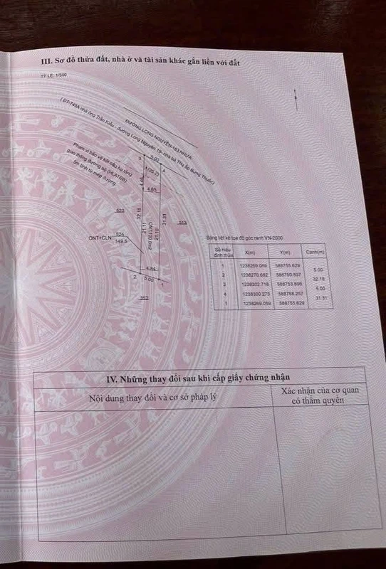 Bán đất mặt tiền Phường Long Nguyên Bàu Bàng hơn 700 triệu