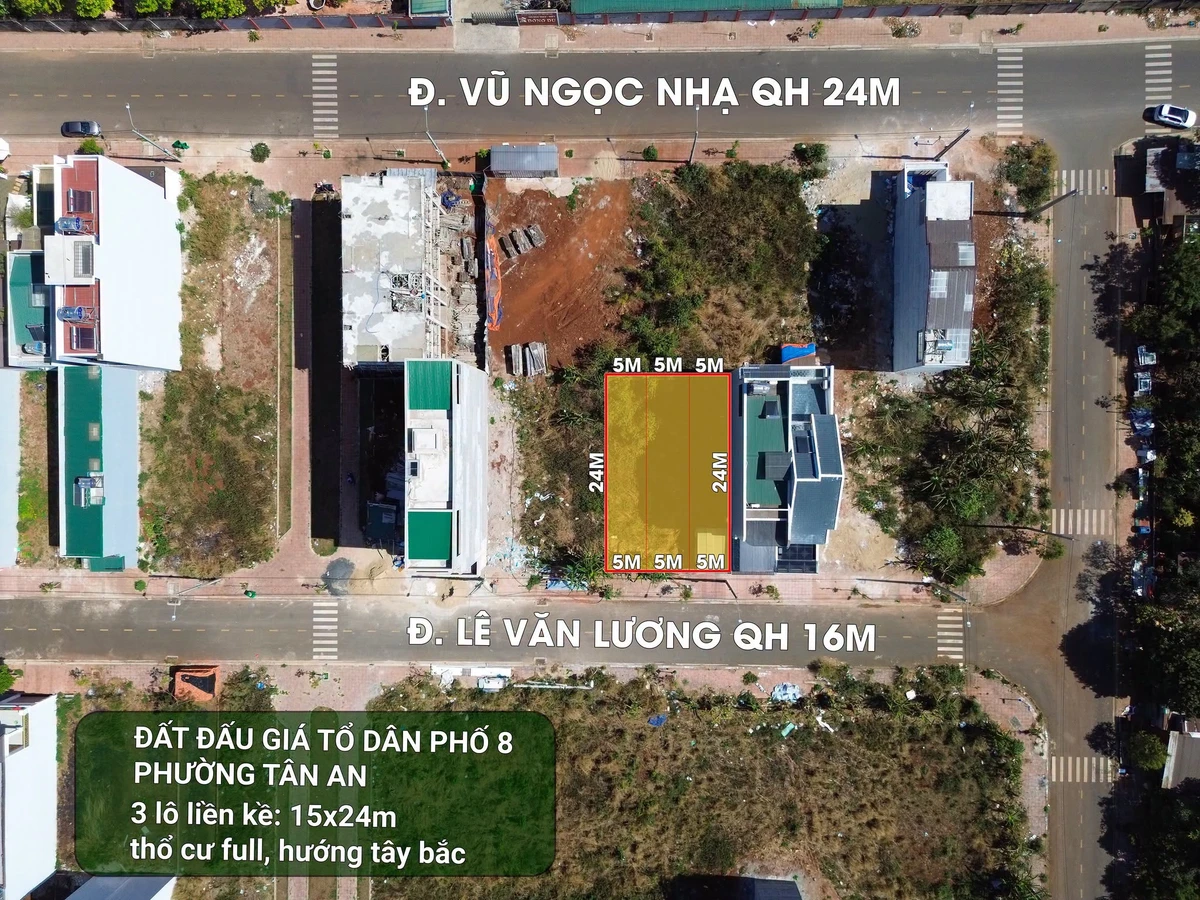 Bán đất mặt tiền 15m Lê Văn Lương, 360m², Bình Tân, 30 tỷ - Ảnh thu nhỏ 3