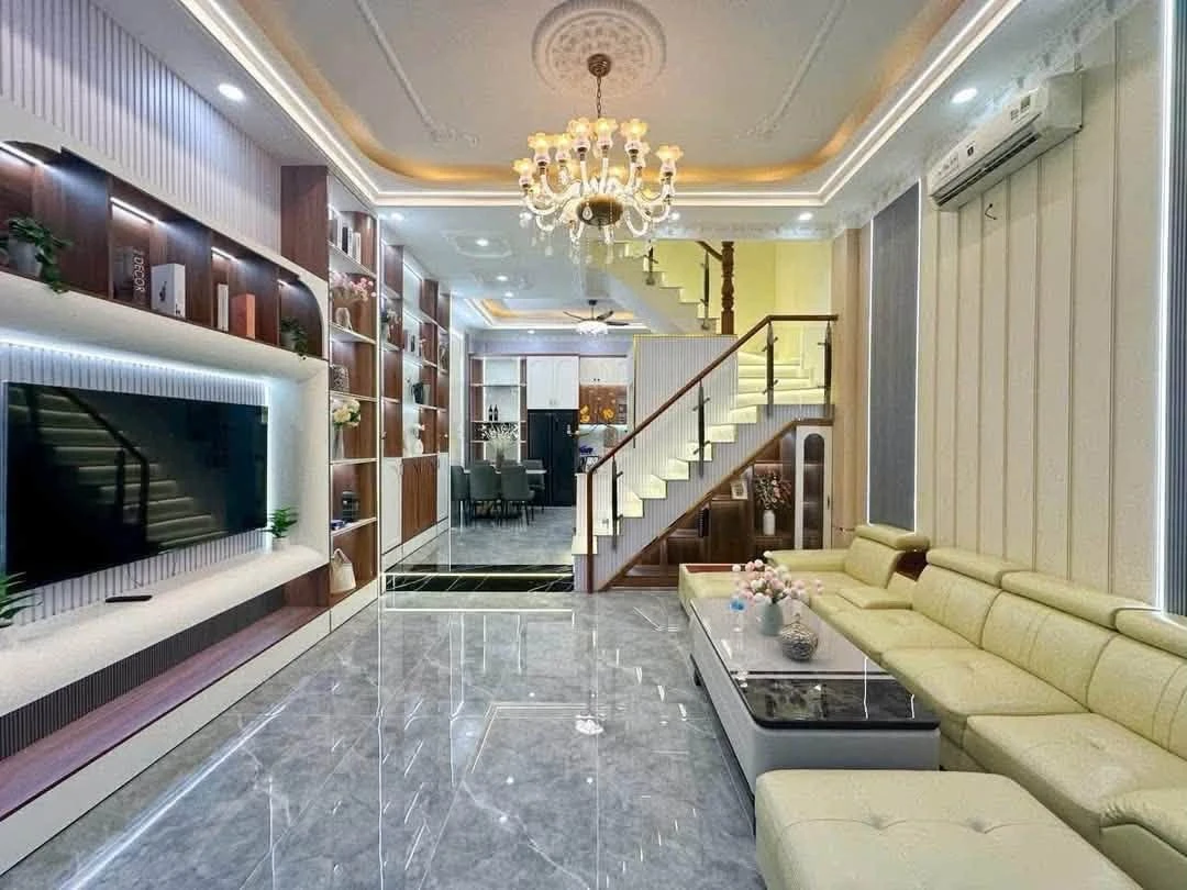 Bán nhà hẻm xe hơi 51m² 4PN Huỳnh Tấn Phát, Nhà Bè, 7,39 tỷ - Ảnh thu nhỏ 2