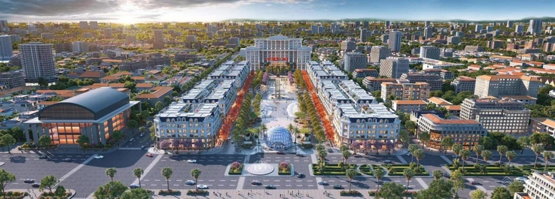 CK 4 tỷ căn giá hời Central Square Thái Nguyên chỉ 16 tỷ xây 6 mặt tầng phố đi bộ