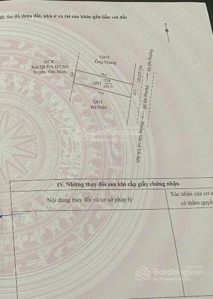 Bán đất khu vực thôn Trung Tâm xã Yên Bình huyện Yên Bình tỉnh Yên Bái cũ. - Ảnh 1
