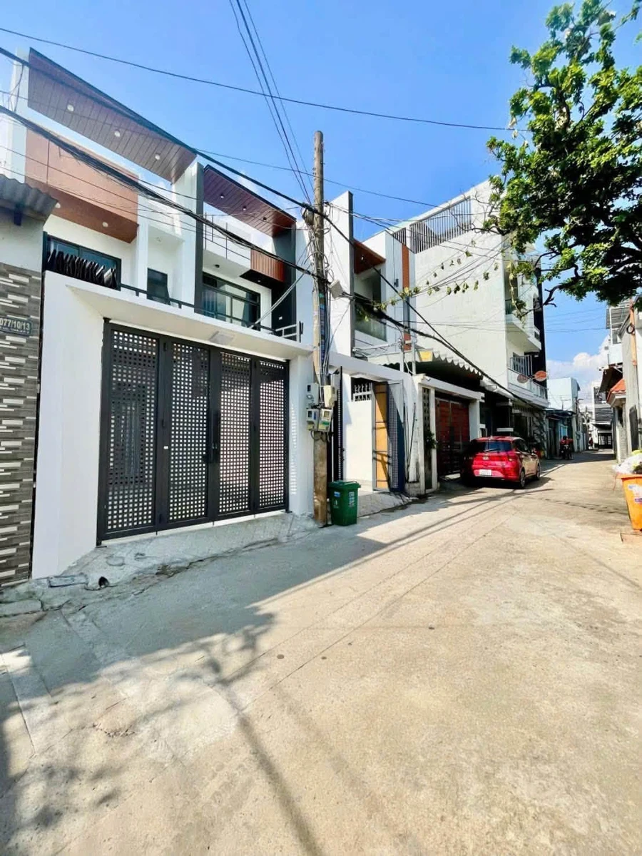 Bán nhà 1 trệt 1 lầu 4x25m, sân ô tô 7m, gần Big C Tân Hiệp, Biên Hòa - Ảnh thu nhỏ 2