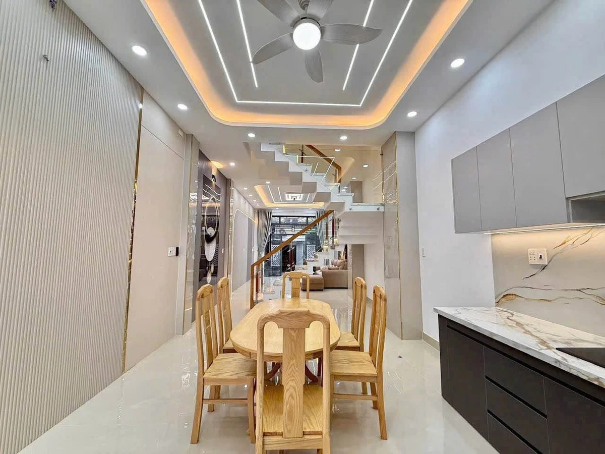 Bán nhà phố 4x18m 1 trệt 3 lầu 4PN giá 6,25 tỷ Tân Thới Hiệp, Quận 12 - Ảnh thu nhỏ 5