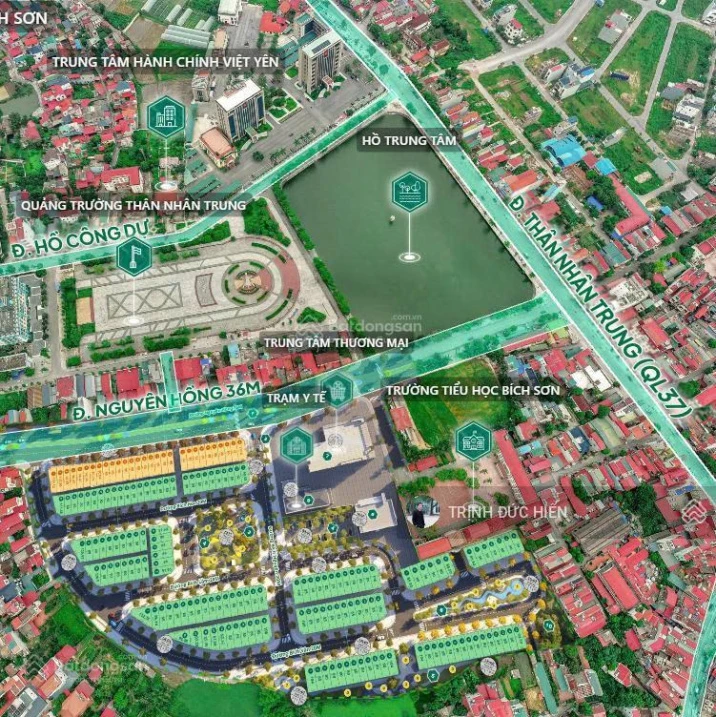 Bán đất sổ đỏ KĐT Bích Sơn Central Point Việt Yên giá chủ đầu tư, chiết khấu cao giá hời - Ảnh thu nhỏ 4