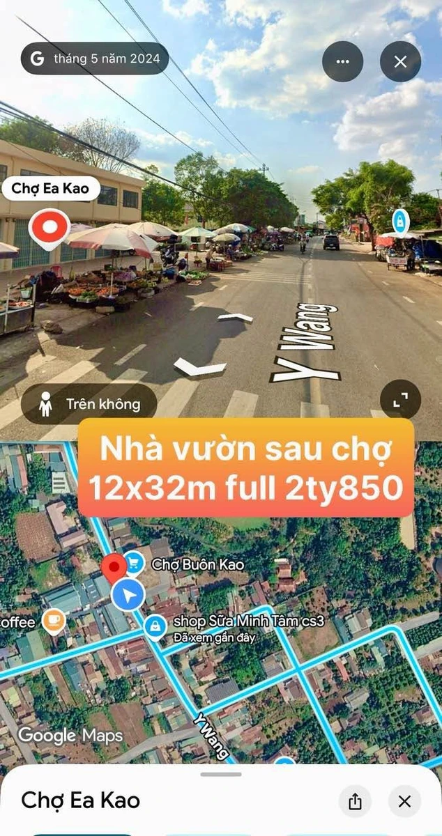 Bán nhà vườn 366 m² 3 phòng ngủ ở Ea Kao, Đắk Lắk - Ảnh 1
