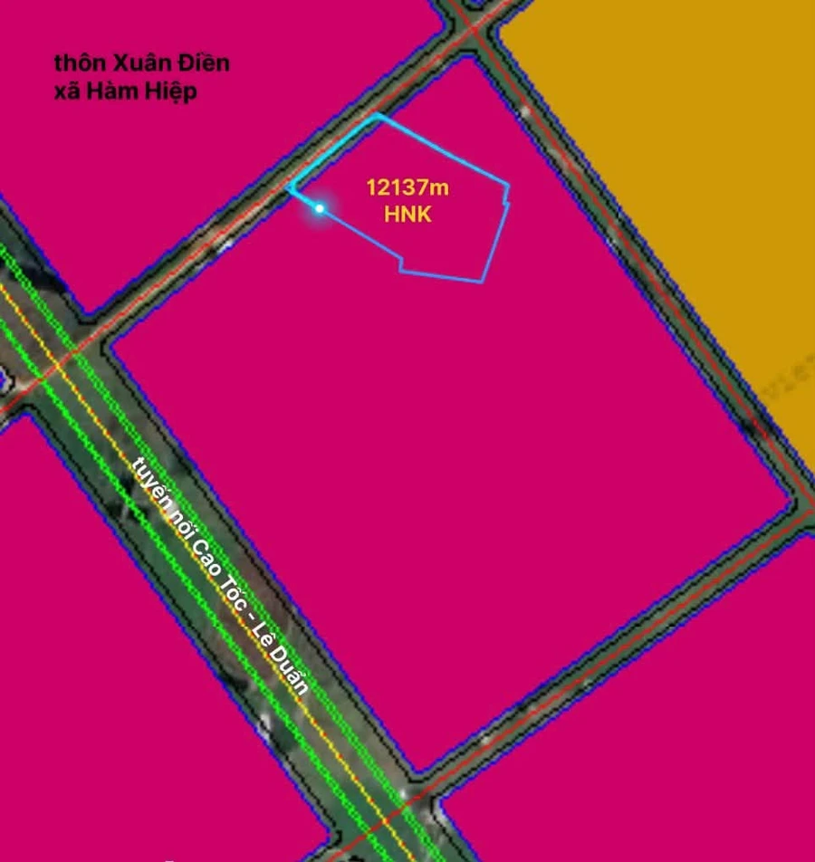 Bán đất Hàm Hiệp 1.2ha mặt tiền 80m giá 500tr/sào - Ảnh thu nhỏ 5