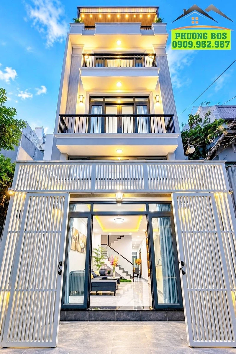 Bán nhà 4 tầng 4 phòng ngủ 64m² 6 tỷ 950 Quận 7 - Ảnh 1