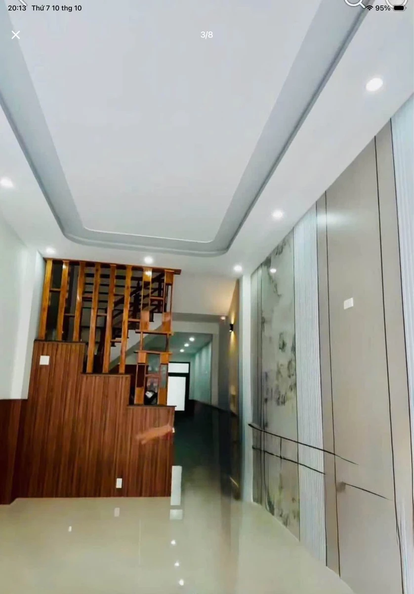 Bán nhà 3 tầng 90m2, 5PN, hẻm 4m đường Võ Văn Dũng, Quy Nhơn - Ảnh thu nhỏ 2