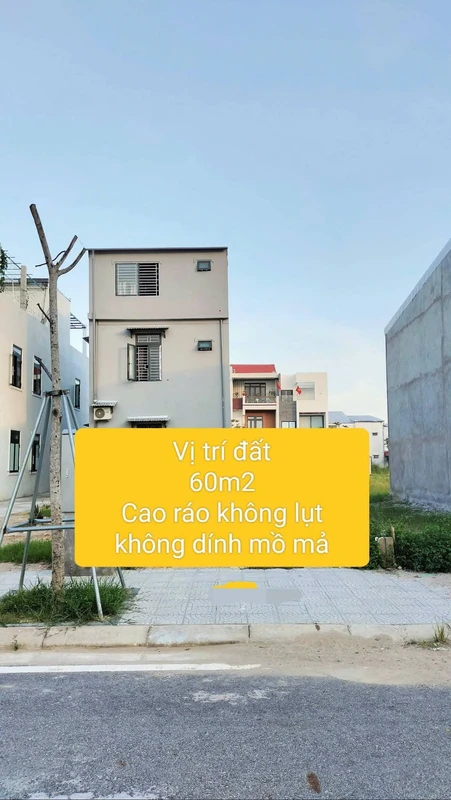 Bán nhà mặt tiền Bãi Sậy 5 Huế 60m2, 1,3 tỷ