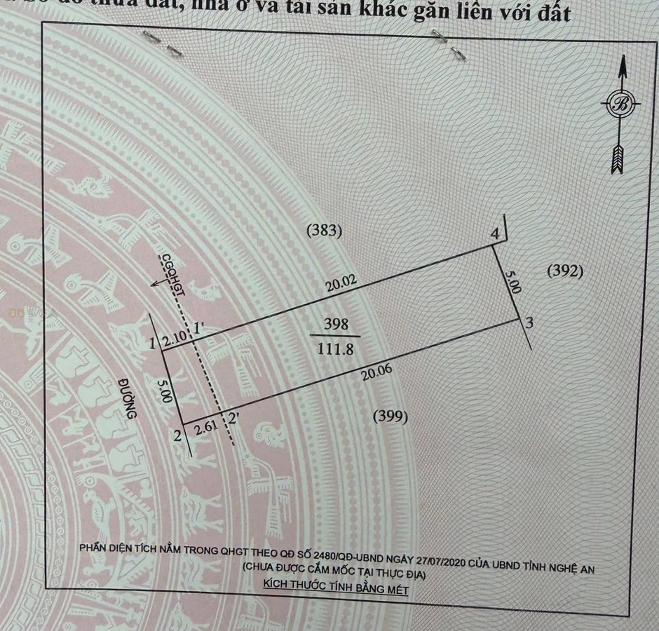 Bán lô đất 112m² Xuân Lộc, Phường Vinh Hưng, giá 3 tỷ - Ảnh thu nhỏ 5