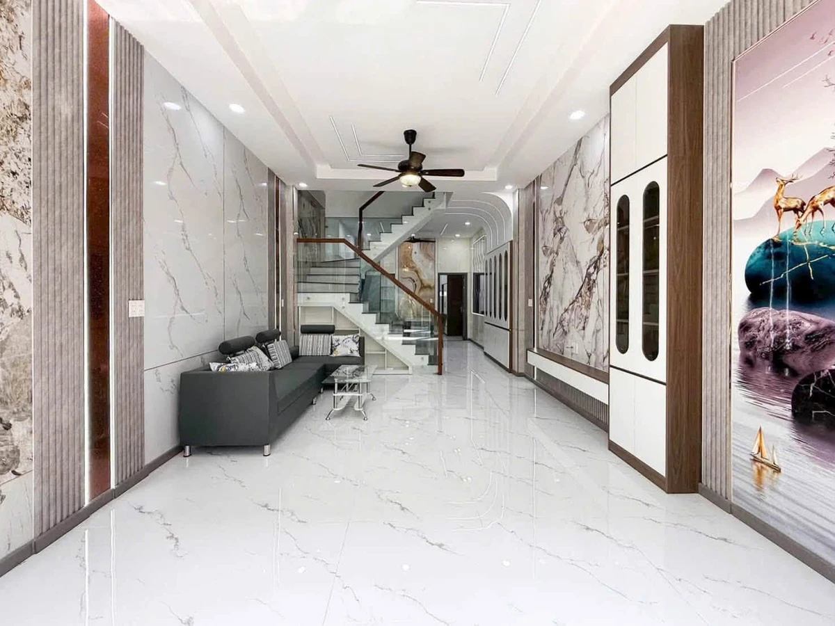 Bán nhà 1 trệt 1 lầu 60.5m² Nhà Bè 2 tỷ 800 triệu - Ảnh thu nhỏ 2