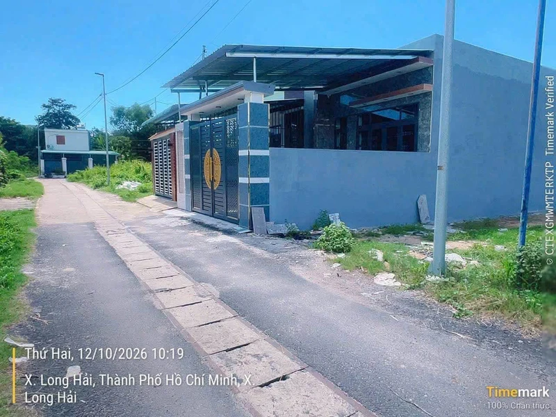 Bán lô đất 100m2 mặt tiền Long Hải, Bà Rịa - Vũng Tàu