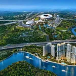 CĂN 2 PHÒNG NGỦ - 85M2+BÃI ÔTÔ ĐỊNH DANH -PALM RIVER QUẬN 2 -12 TỶ THANH TOÁN GIÃN - Ảnh thu nhỏ 12
