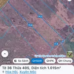 Bán đất sào 1017m² tại xã Hòa Hội, giá 1 tỷ 500 triệu - Ảnh thu nhỏ 2