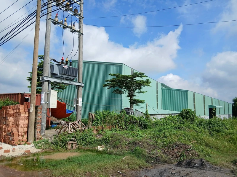 Cho thuê nhà xưởng 1500m2 tại ấp Phú Sơn, xã Bình Minh, Đồng Nai, giá 65 triệu/tháng