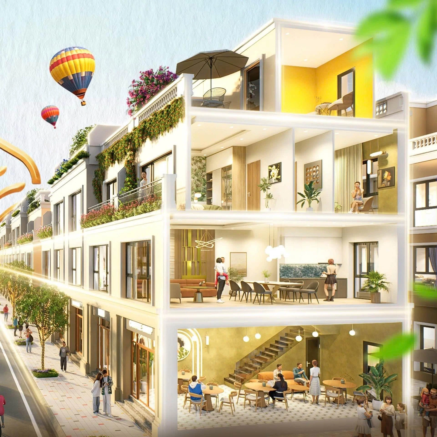 Bán liền kề Vinhomes Green City 173,6m² giá 4,823 tỷ - Ảnh 1