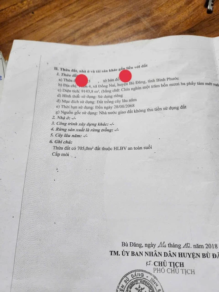 Bán đất sầu riêng 6,3 ha tại Đồng Bù Đăng, Bình Dương 11 tỷ 5 - Ảnh thu nhỏ 2