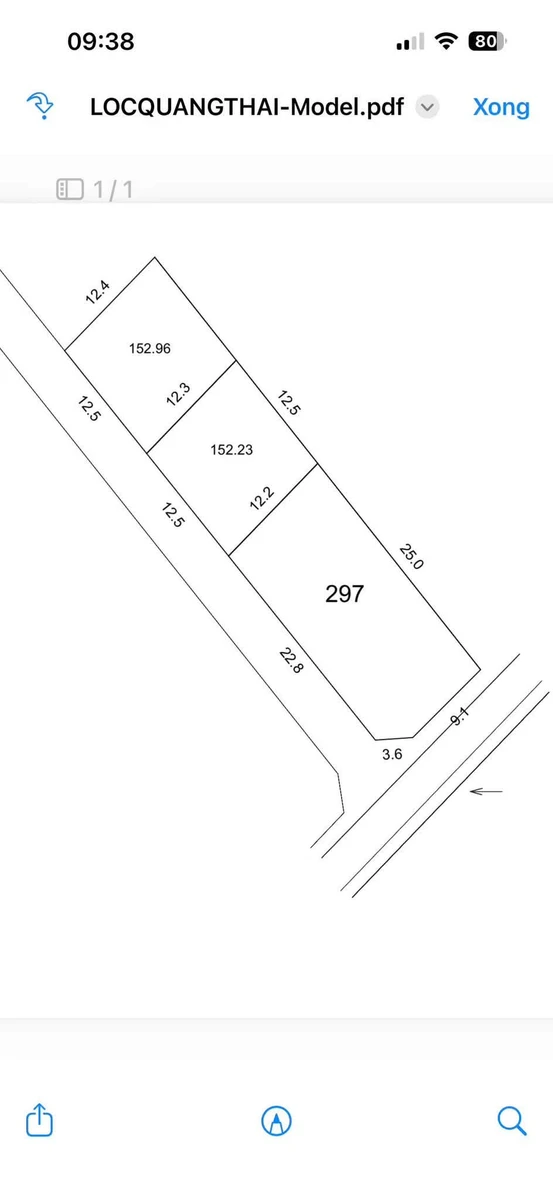 Bán đất thổ cư 153m² mặt tiền 12,5m Lộc Quảng giá 470 triệu - Ảnh thu nhỏ 5