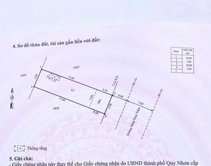 Bán nhà 2 tầng mặt tiền 100m² Quy Nhơn - Ảnh 1