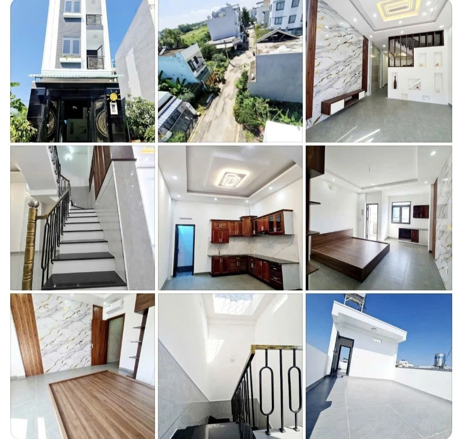 Bán nhà mới 4 PN gần chợ Long Trường, 6.2 tỷ, 200m² - Ảnh 1